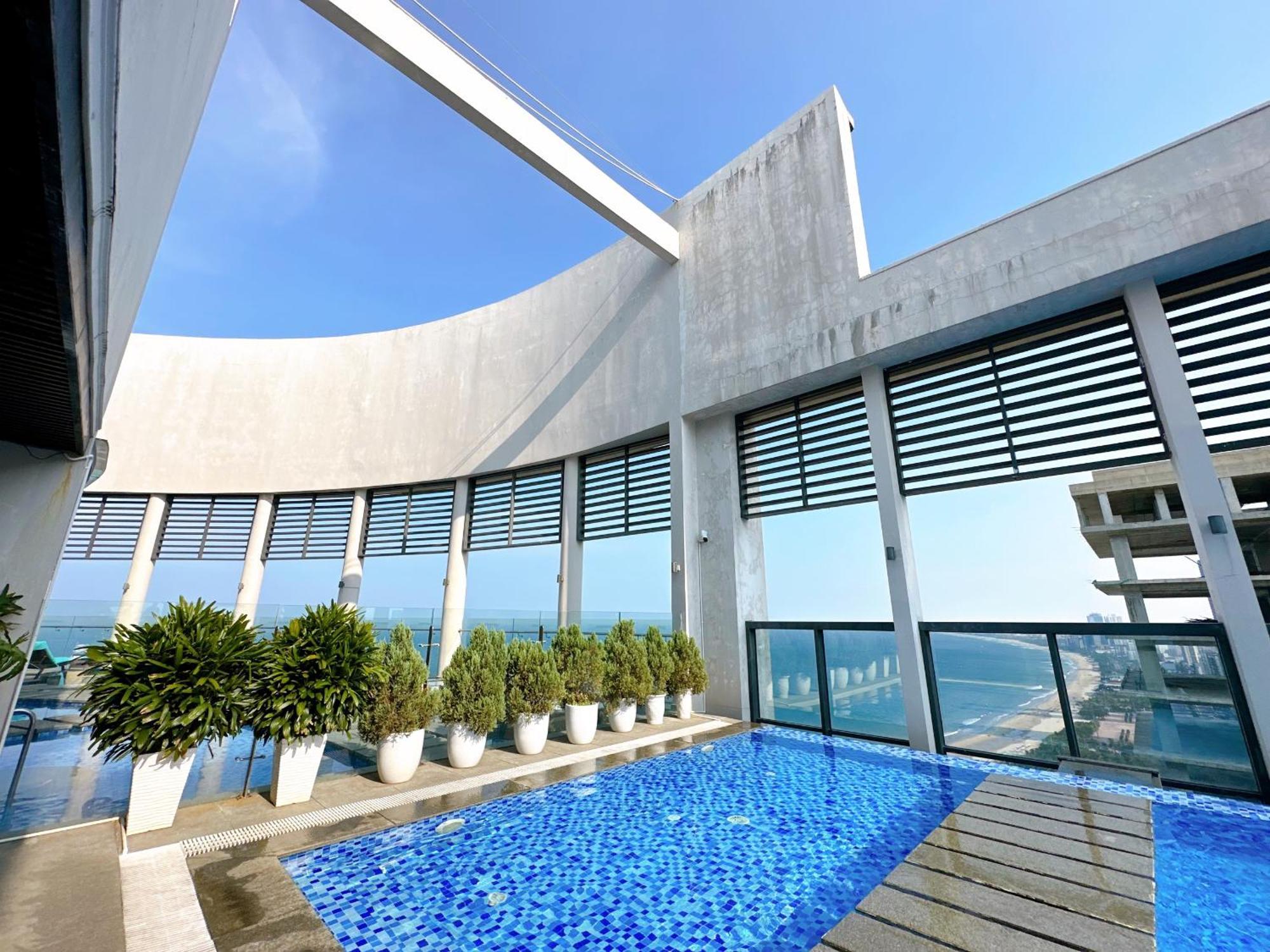 Luxury Apt Opposite Mykhe Beach דה נאנג מראה חיצוני תמונה